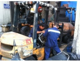 ĐẠI TU ĐỘNG CƠ HỘP SỐ TẬN NƠI | REPAIR FORKLIFT